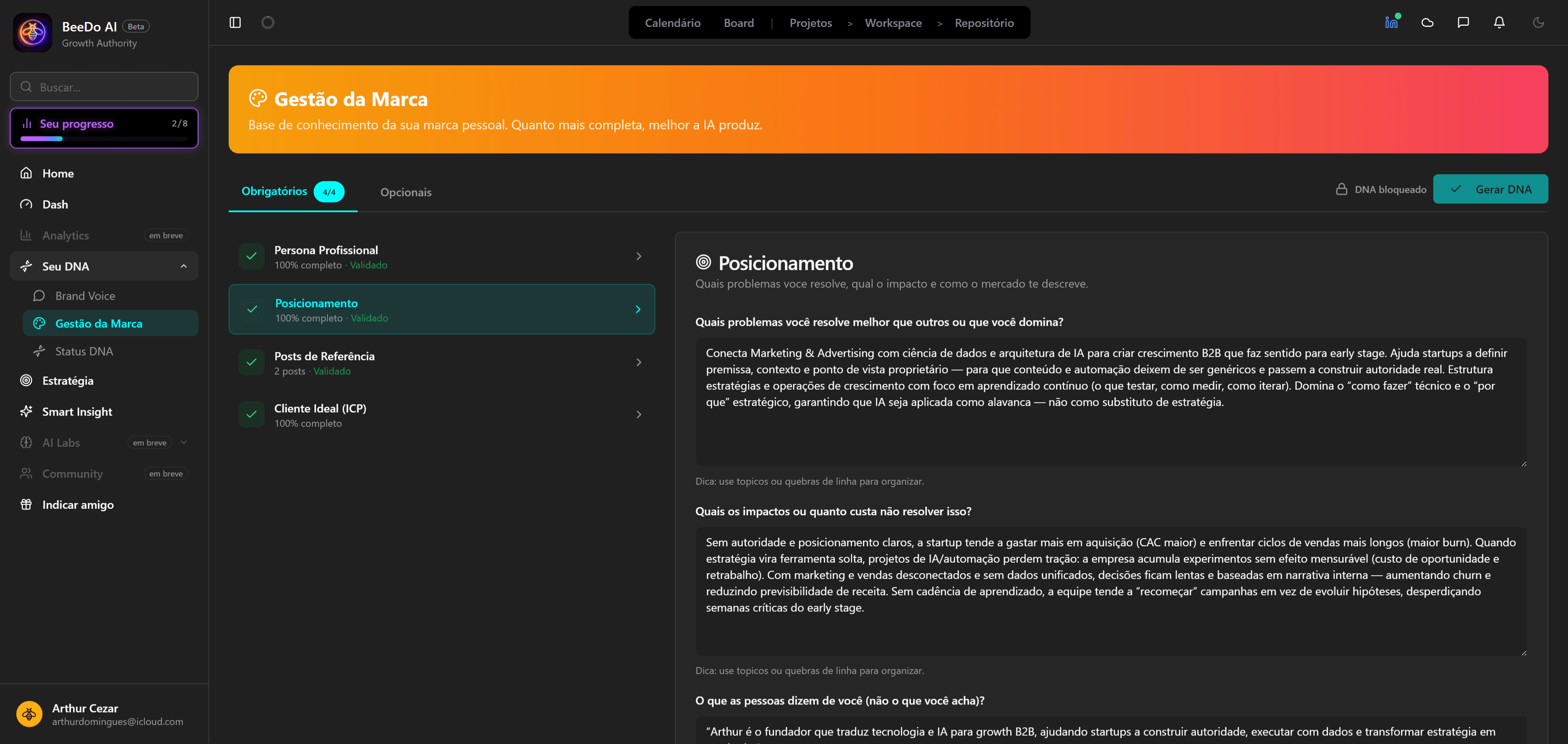 BeeDo AI — Tela 5
